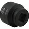 Dynamic 1" Drive Standard Socket, Black Phosphate, Tools 2-1/8" X 1" Drive, 6 Point Standard Length D025368 - alternate 3